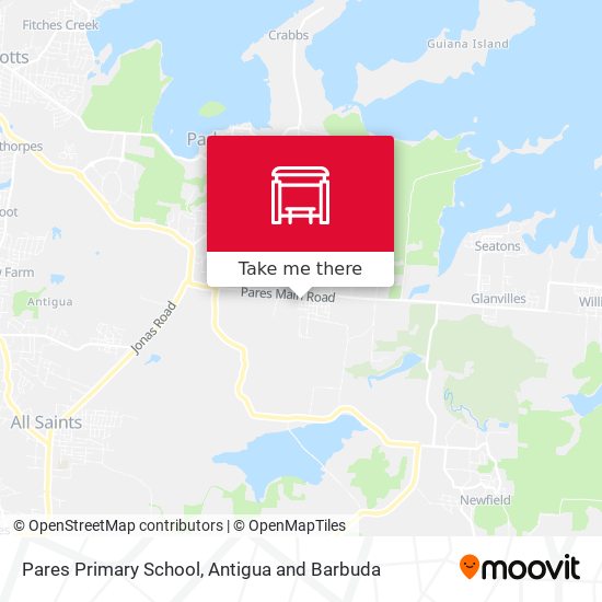 Pares Primary School map