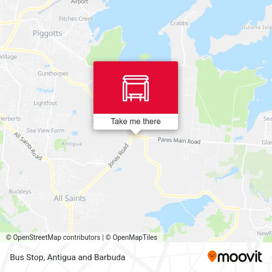 Bus Stop map
