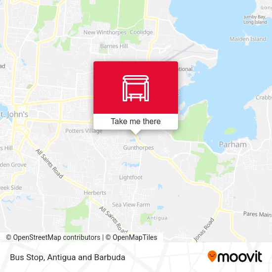 Bus Stop map