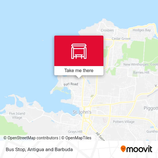 Bus Stop map