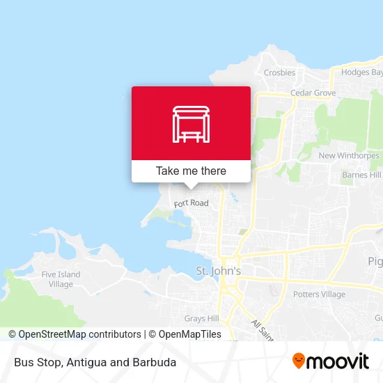 Bus Stop map