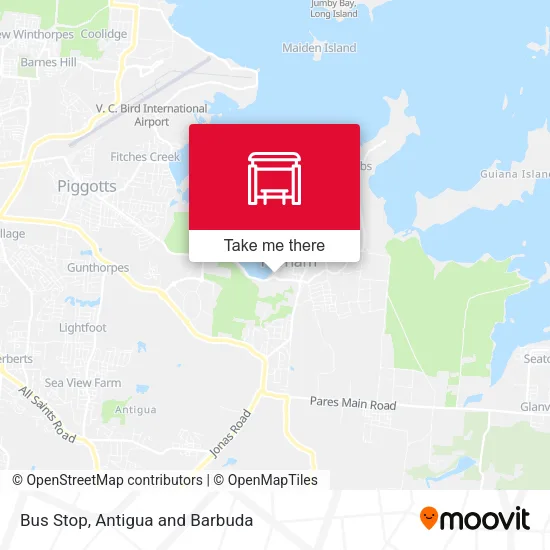 Bus Stop map