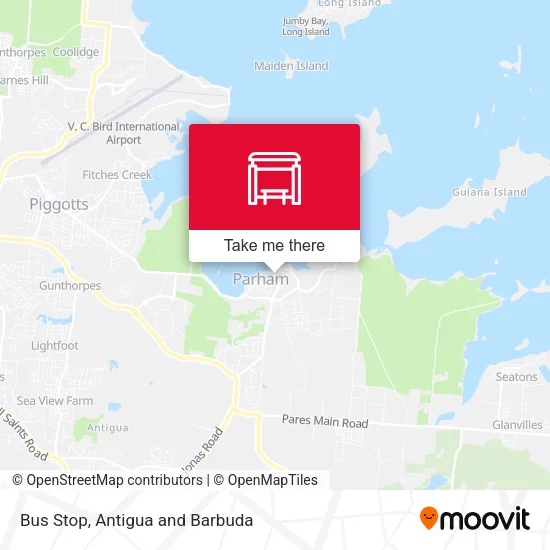 Bus Stop map