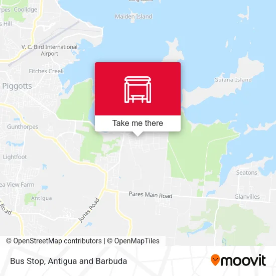 Bus Stop map