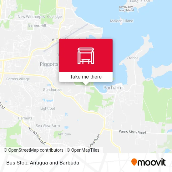 Bus Stop map