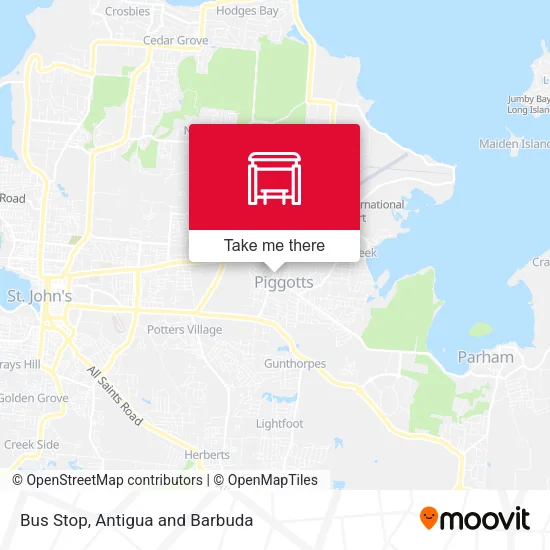 Bus Stop map