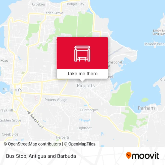 Bus Stop map
