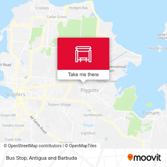 Bus Stop map