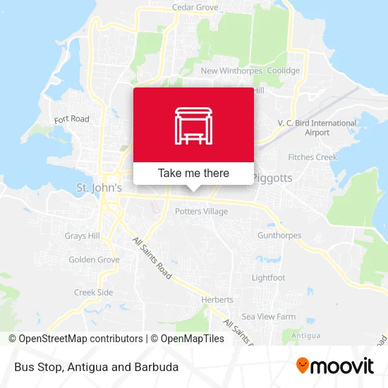 Bus Stop map