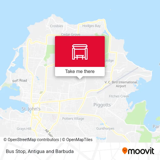 Bus Stop map