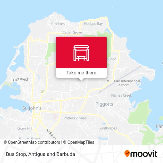 Bus Stop map