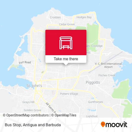 Bus Stop map