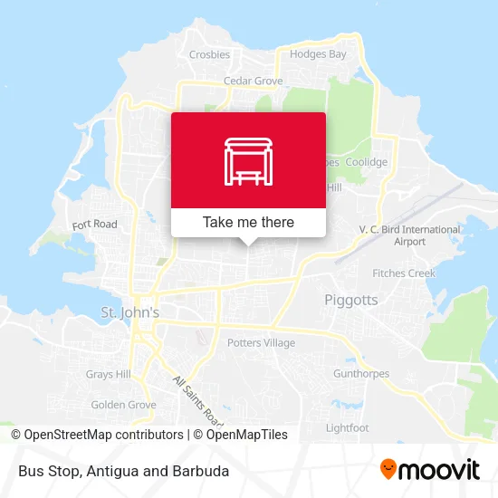 Bus Stop map