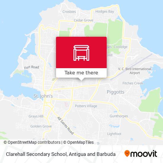 Clarehall Secondary School map