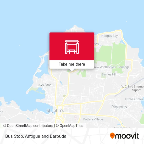 Bus Stop map