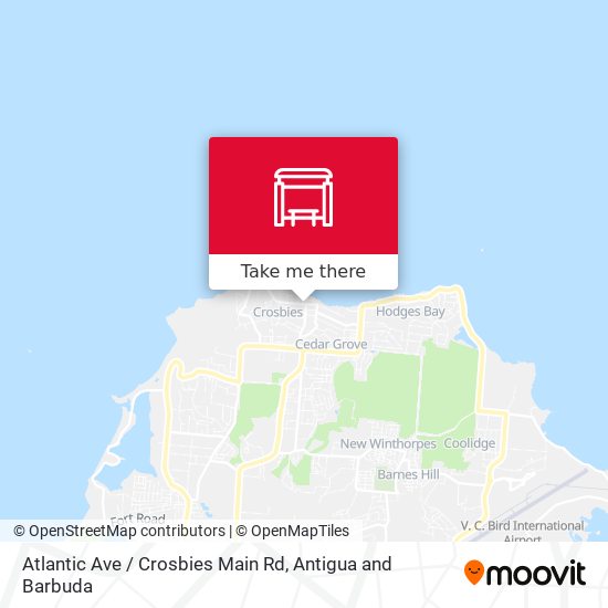Atlantic Ave / Crosbies Main Rd map