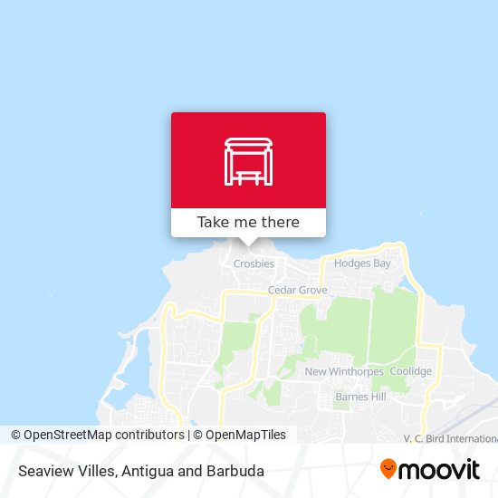 Seaview Villes map