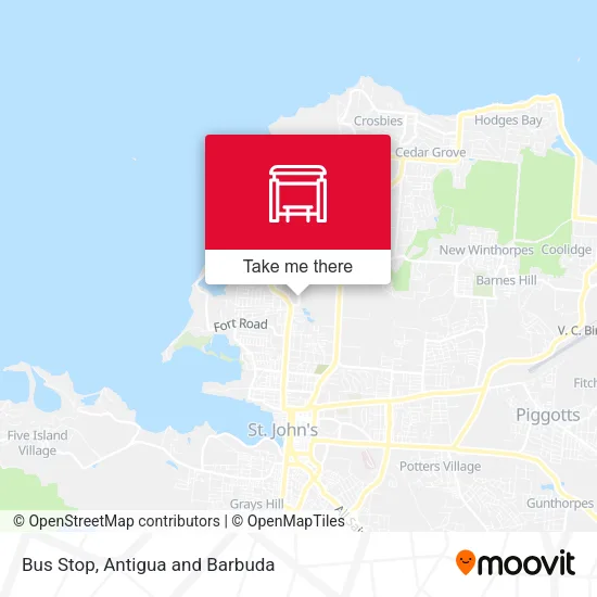 Bus Stop map