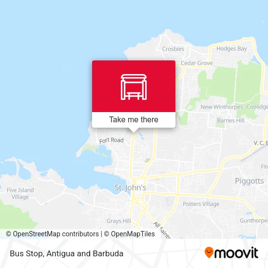 Bus Stop map