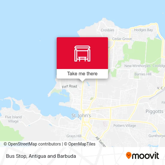 Bus Stop map