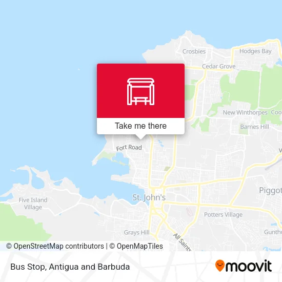 Bus Stop map