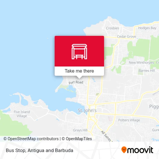 Bus Stop map