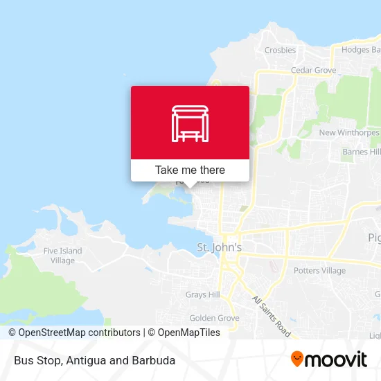 Bus Stop map