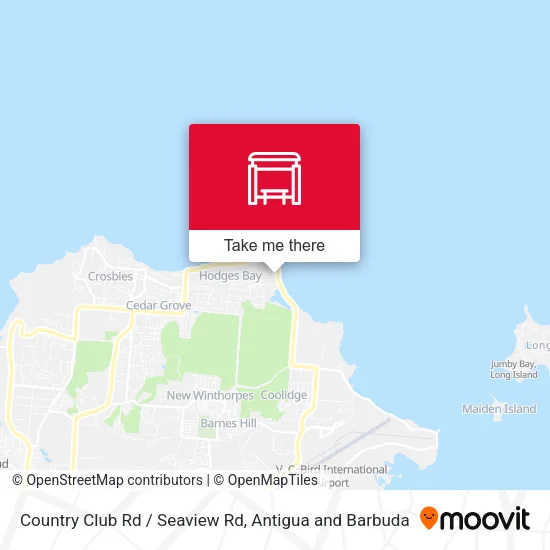 Country Club Rd / Seaview Rd map