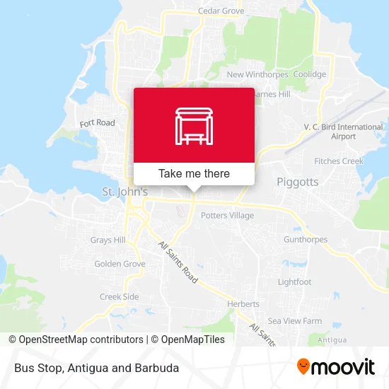 Bus Stop map