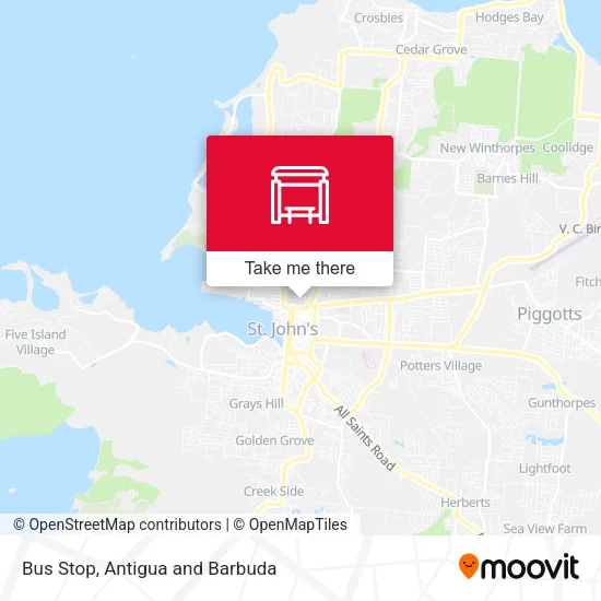 Bus Stop map