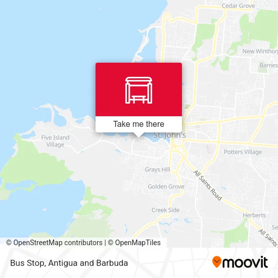 Bus Stop map