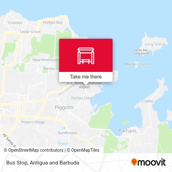 Bus Stop map