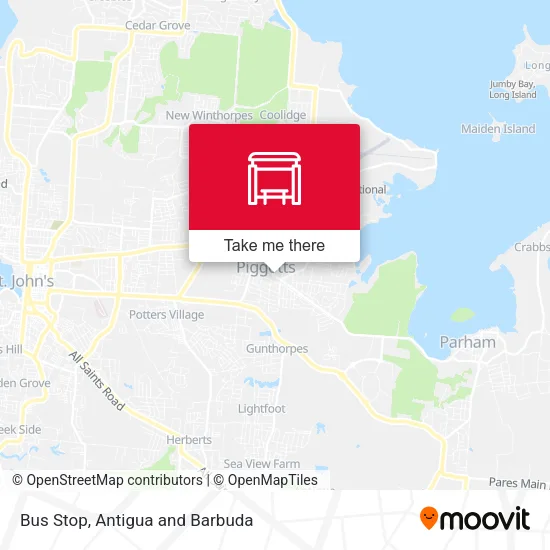 Bus Stop map