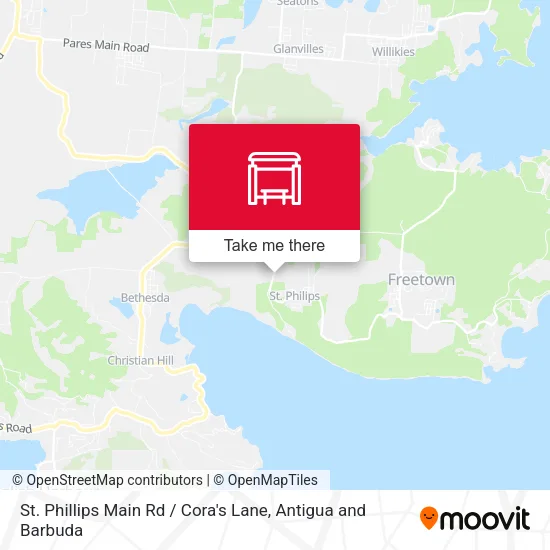 St. Phillips Main Rd / Cora's Lane map