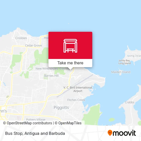 Bus Stop map
