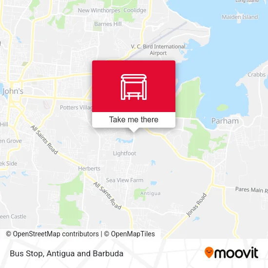 Bus Stop map