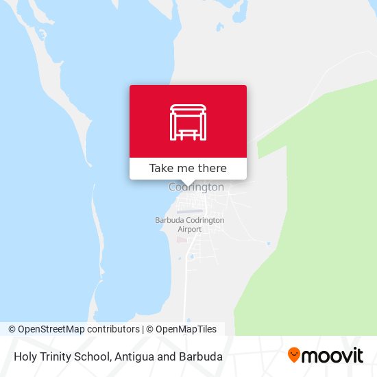 Holy Trinity School map