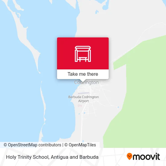 Holy Trinity School map