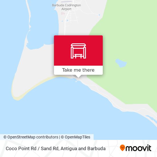 Coco Point Rd / Sand Rd map