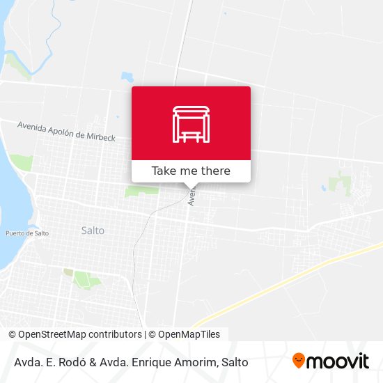 Avda. E. Rodó & Avda. Enrique Amorim map