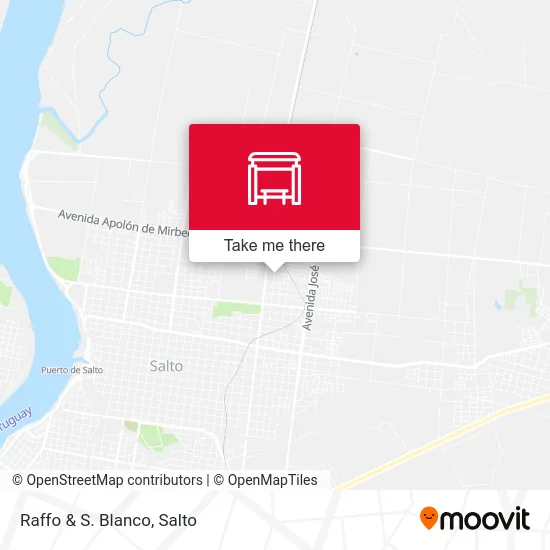 Raffo & S. Blanco map