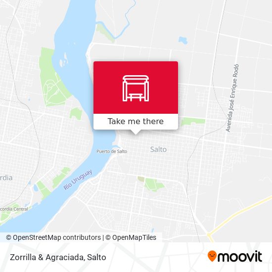 Mapa de Zorrilla & Agraciada