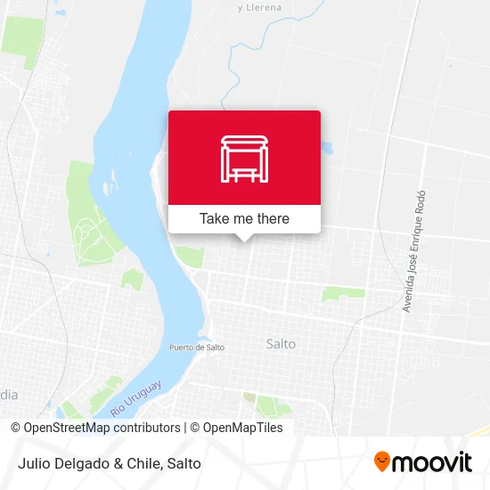 Julio Delgado & Chile map