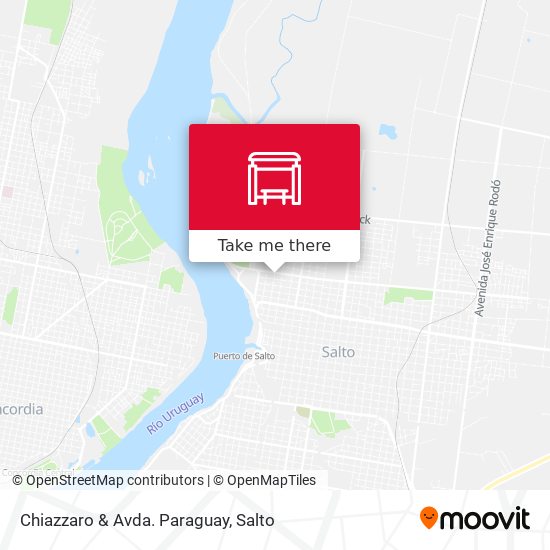 Mapa de Chiazzaro & Avda. Paraguay
