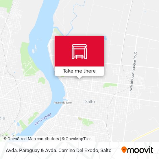 Mapa de Avda. Paraguay & Avda. Camino Del Éxodo