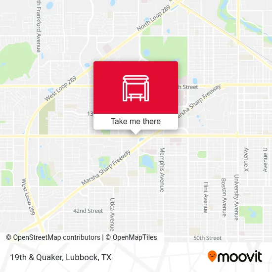 19th & Quaker map