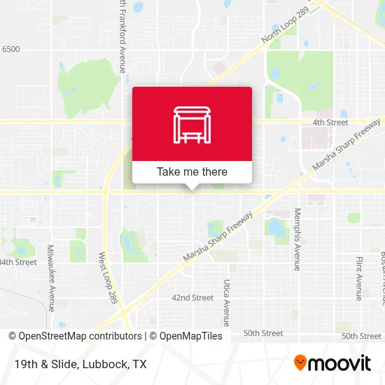 19th & Slide map
