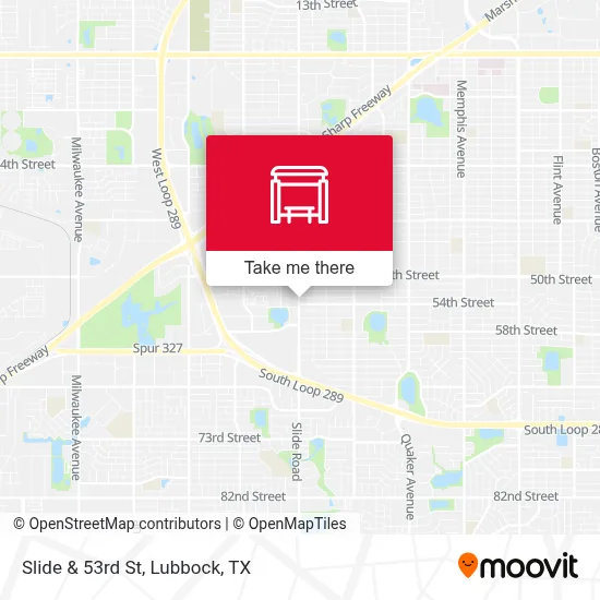Slide & 53rd St map