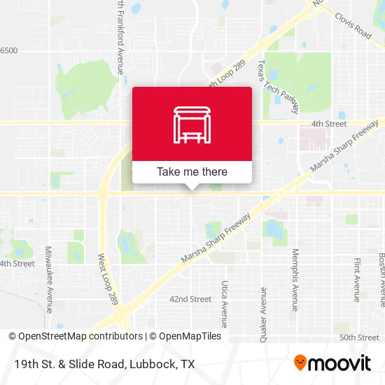 Mapa de 19th St. & Slide Road