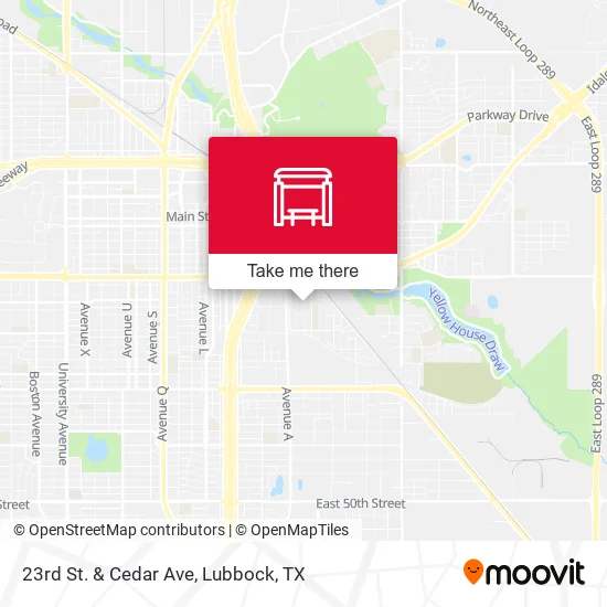 Mapa de 23rd St. & Cedar Ave